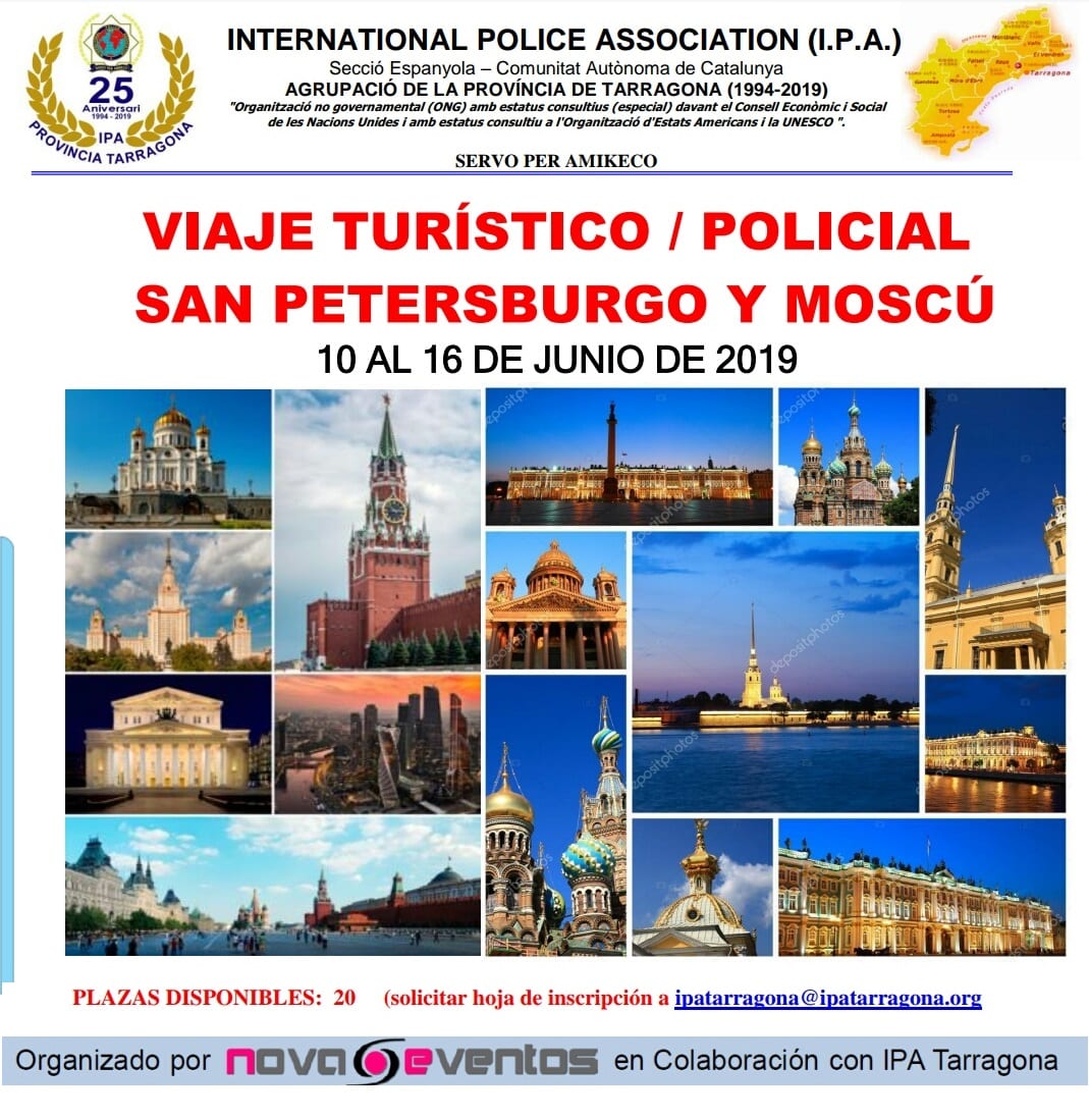 VIAJE A MOSCÚ Y SAN PETERSBURGO