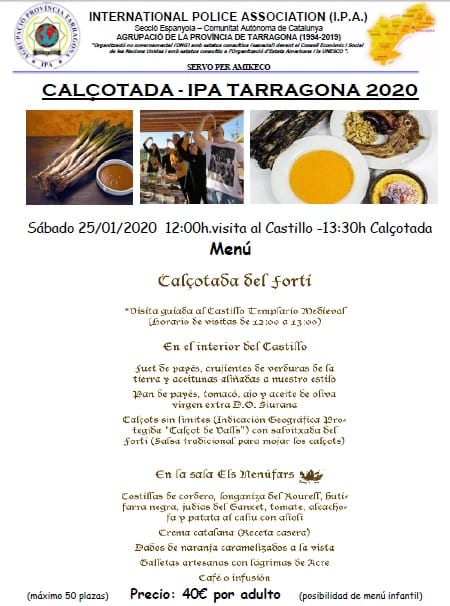 Calçotada IPA 2020