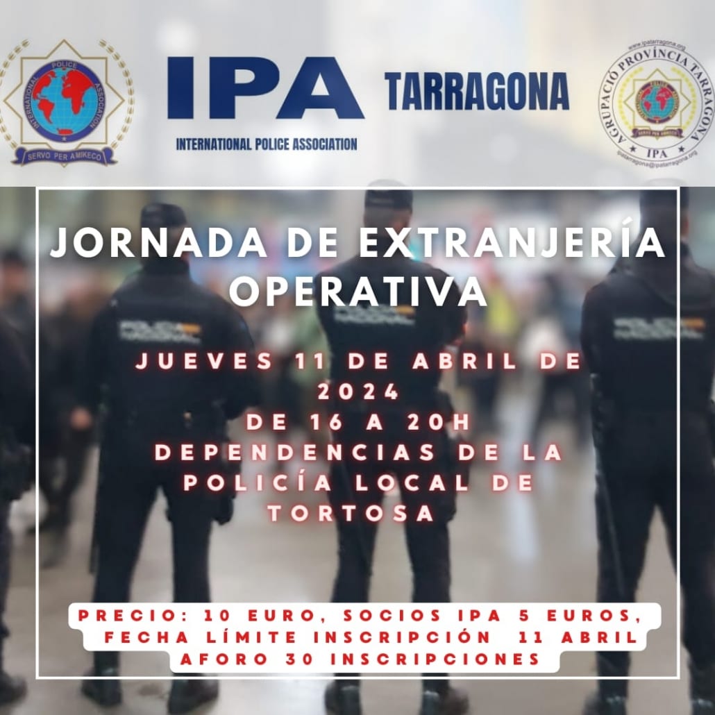 Jornada de extranjería operativa