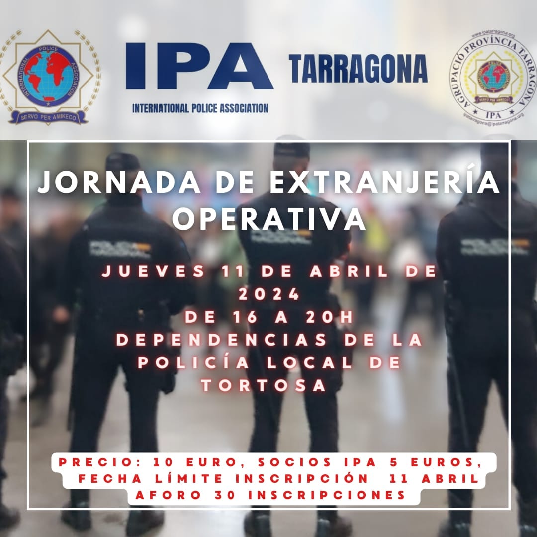 Jornada de extranjería operativa