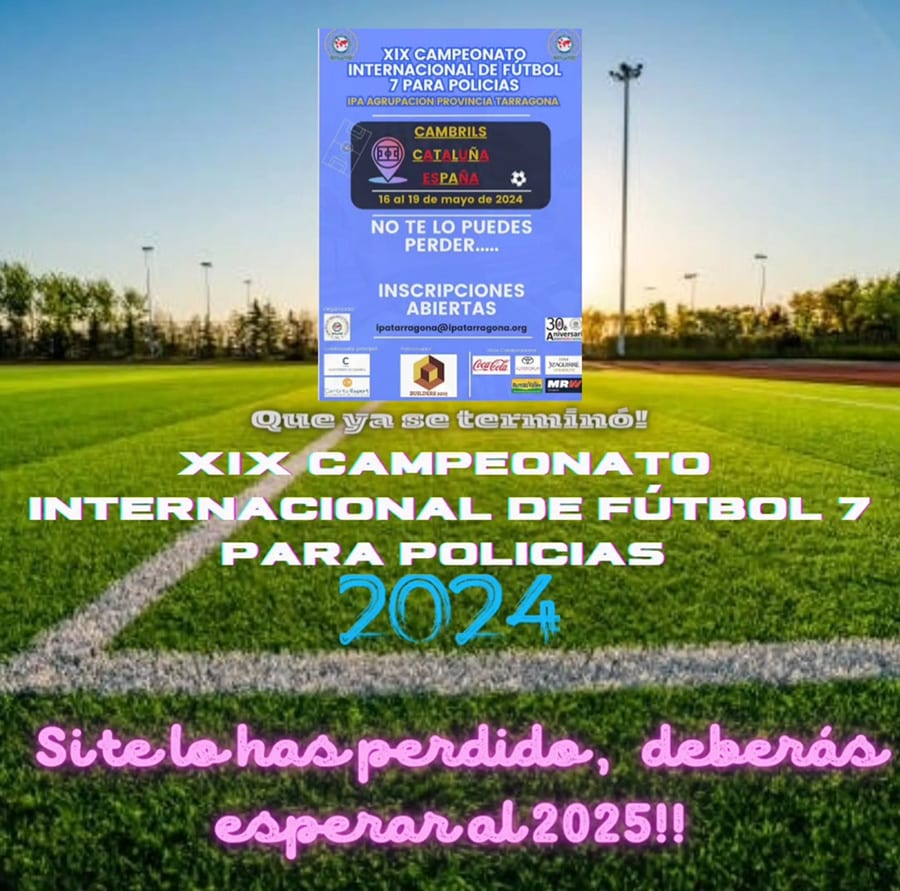 XIX Campeonato internacional de fútbol 7 para policías 2024