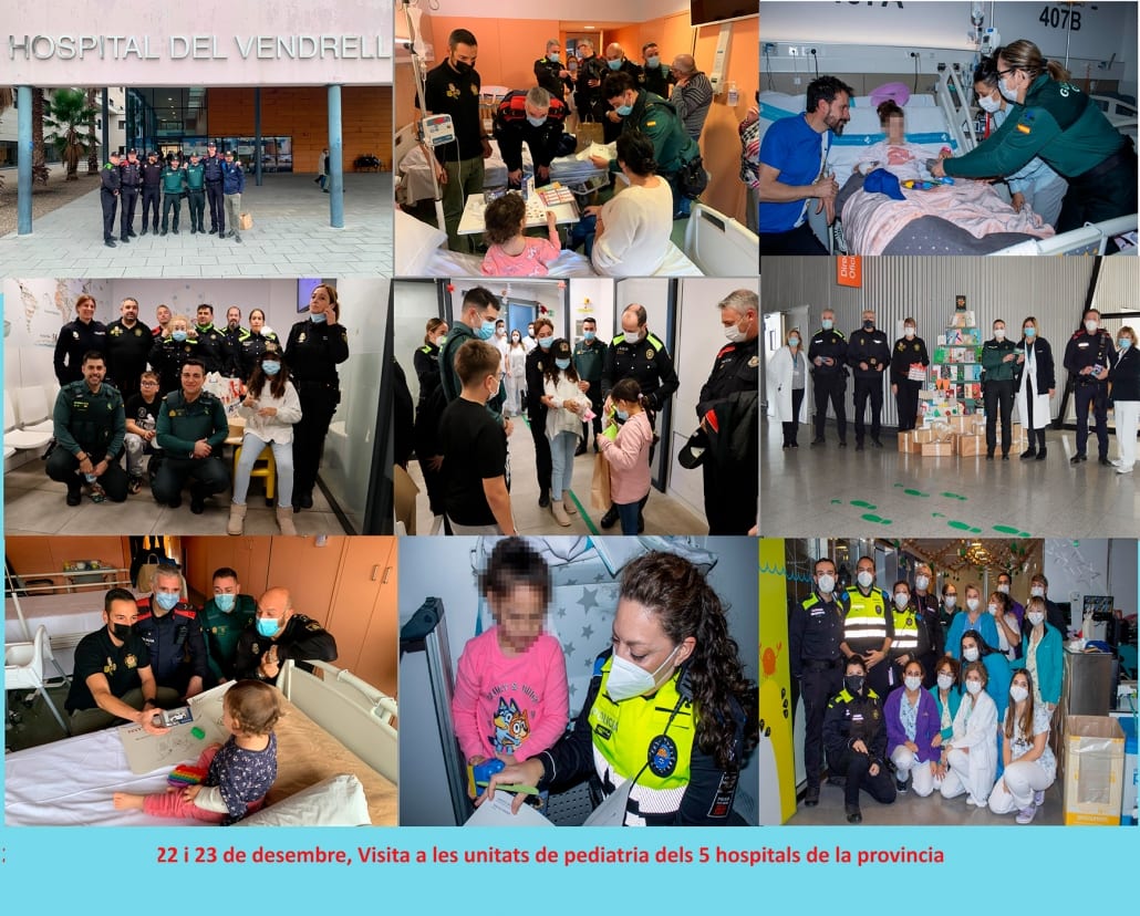 Visita a los niños en los hospitales