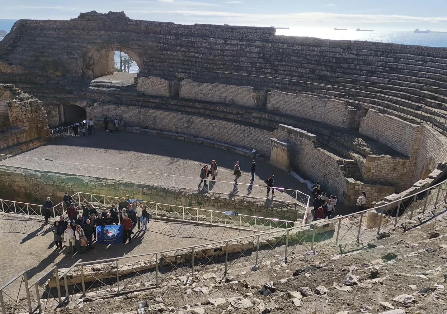 IPA Tarragona en el anfiteatro romano