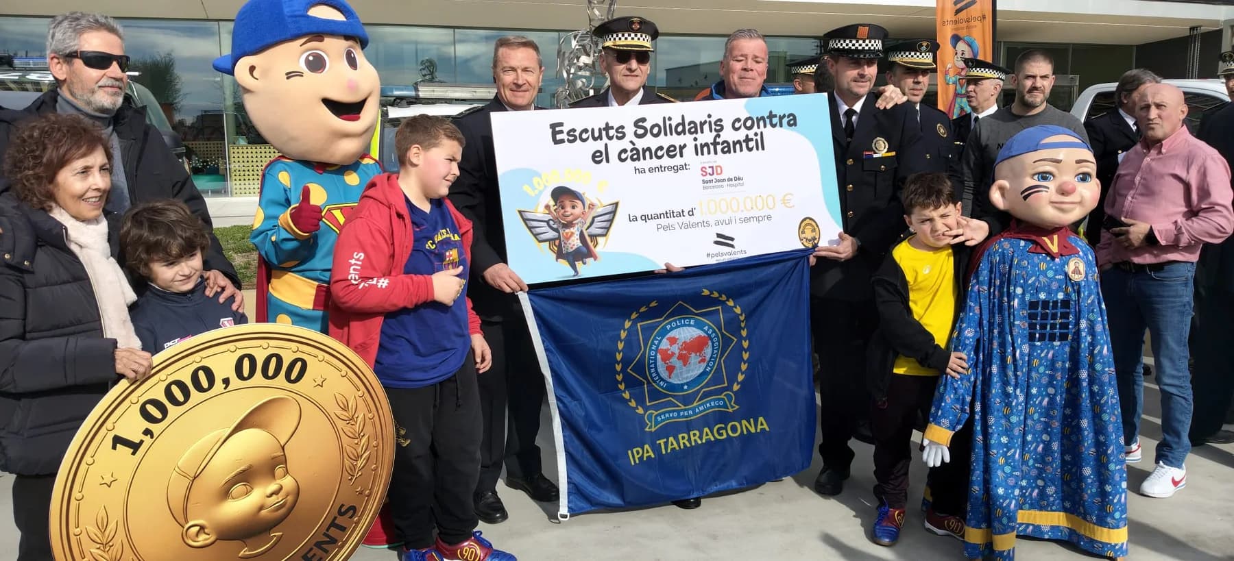 IPA Tarragona en el acto solidario Pels Valents
