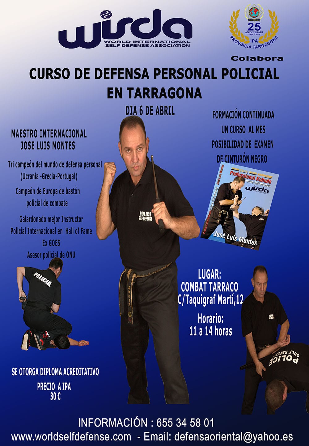 DEFENSA PERSONAL POLICIAL
