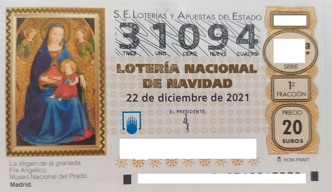 Loteria de Navidad 2021