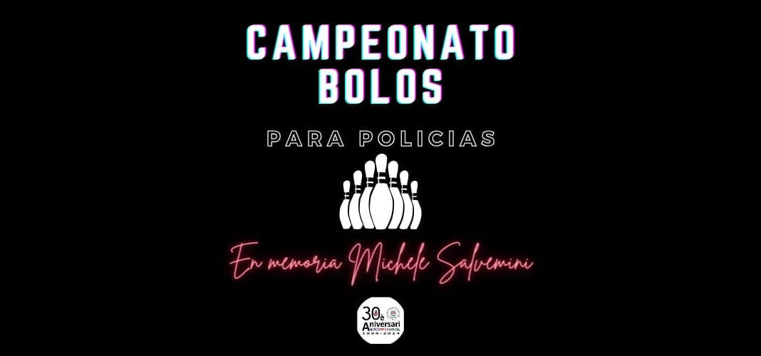 Campionat de bitlles per a policies a Pavia (Itàlia) i memorial Michele Salvemini